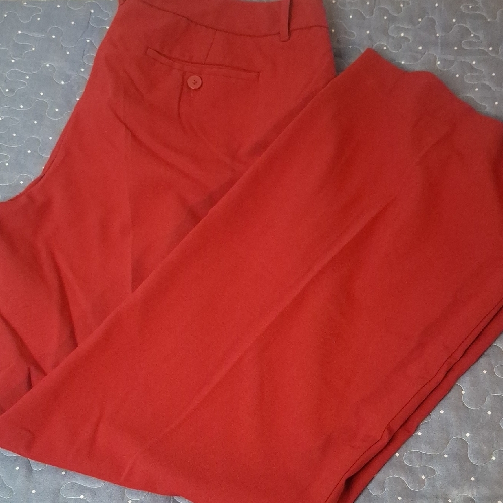 New York & Company Red Women's Trousers